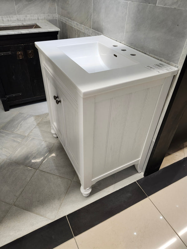 30" Fairmont Crosswinds Vanity & Countertop Combo (as is)