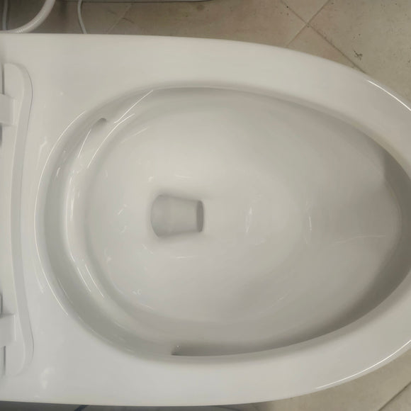 Toto Carlyle II Elongated Skirted 1pc Toilet with Seat Floormodel Clearance as is CST614CEFGA4 SS124 I8