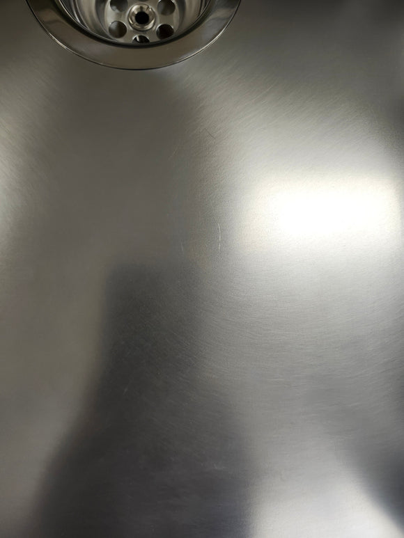 Blanco Overmount Stainless Steel Kitchen Sink 31 1/2 x 20 3/4 Floormodel As is Clearance