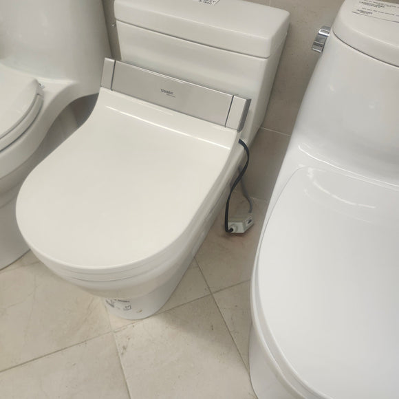 Duravit Starck Floormount Toilet Elongated with Washlet Floormodel Clearance as is I8 2120510001 610001001001