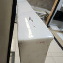 60 x 32 White Acrylic Shower Base With Drain Cover Brushed Nickel Floormodel As is i15-8