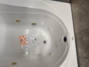 Maax Tub 72 x 36 Hydmax baccarat white floormodel clearance as is m6-4