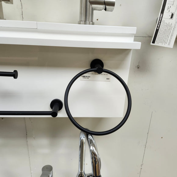 Unity 939 Series Robe Hook Bathroom Accessory Black Finish Floormodel Clearance As Is