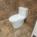 Kohler Veil 1pc Dual Flush Skirted White Toilet Floormodel Clearance as is M3 K1381-2