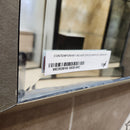 Contemporary Silver 20x32 Mirror Floormodel Sold as Is Clearance (H11)-6