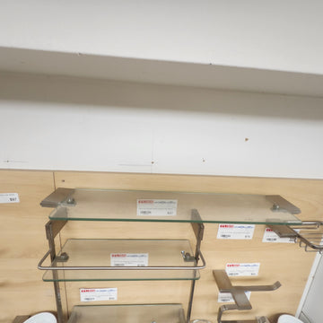 Vida 940 Series Glass Shelf Bathroom Accessory Floormodel Sold As is