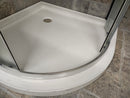 Neptune Round Shower Door with Shower Base Combo Inventory Clearance (as is)-4