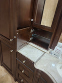 55" Vanico Victorian Vanity Combo (as is)