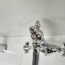 Riobel Single Hole Classic Bathroom Faucet with Lever Handle Floormodel As Is-11