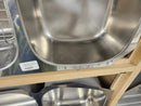 Franke Kitchen Undermount Sink 36 x 21 (1 3/4) RHSB Prestige Stainless Steel PRX120RH Floormodel Clearance As is-9