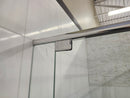 D&M Shower Door 88-112 Chrome Hardware Clear As is Floormodel Clearance As is L1-6