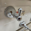 Rubinet Flemish Robe Hook Floormodel Sold As Is Chrome-1