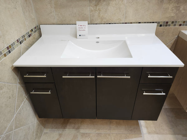 49" Vanico Classic Wood Vanity Combo (AS IS) l12 (as is)