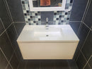 35" Espa Mica Wall Vanity with Countertop Combo (as is)-3