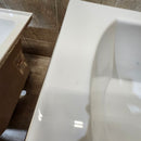 Primula Alcove 65 x 35 Built In Bathtub White 4066AA1 Floormodel Clearance as is M10-3