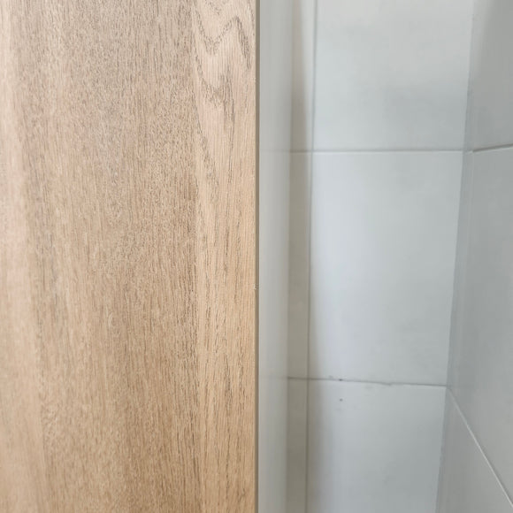 Rubi Haus 32 x 20 Wallmount Vanity, LED Mirror and Linen Combo Floormodel as is Clearance (H20)