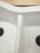 Diamond Silgranit 32" L x 21" W Double Basin Granite Undermount Kitchen Sink 400075 Floormount Clearance as is-11