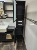 70" Vanico Vanity Combo with Matching Linen (as is) l8-5