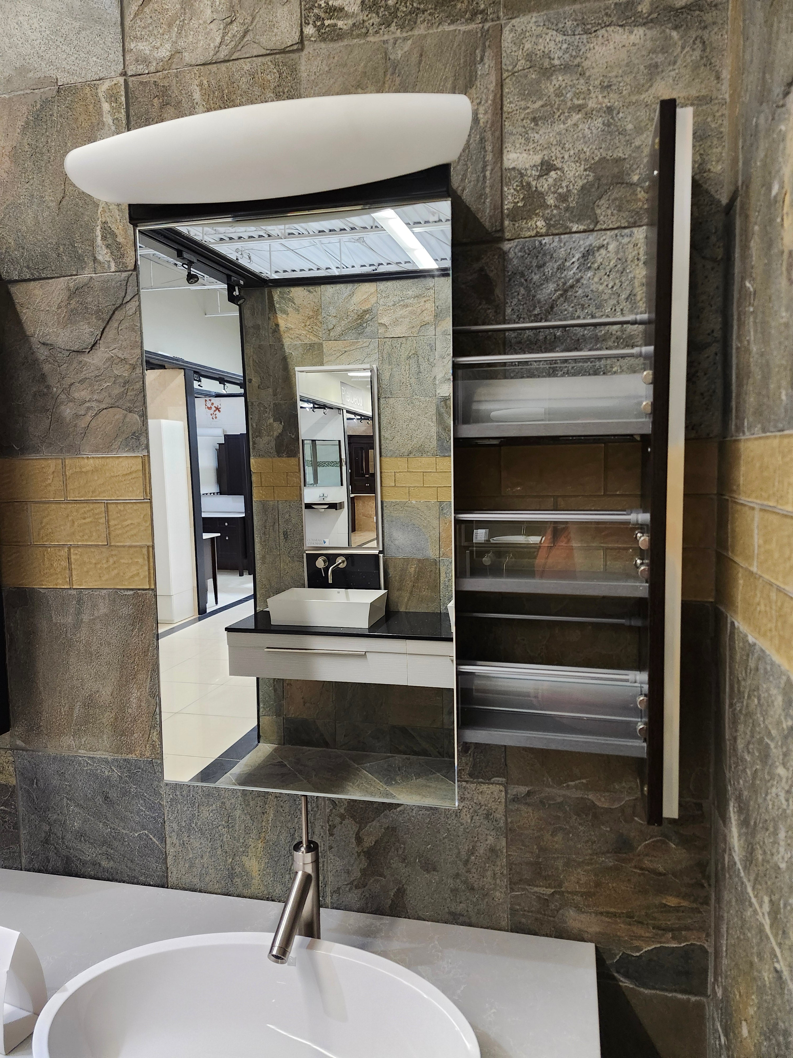 66" Vanico T-Loft Vanity Combo (as is)