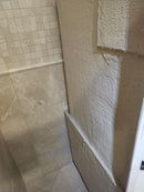 American Standard 1 pc 66 x 37 with seat (as is) walk in shower k6-8