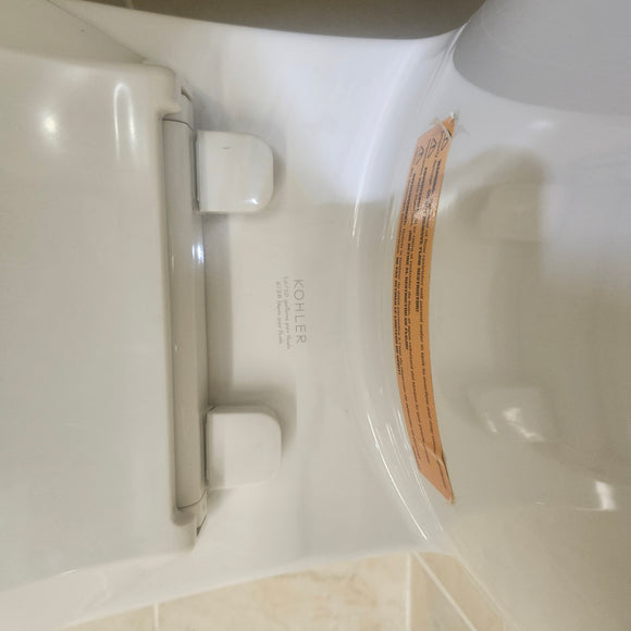 Kohler Persuade 2pc Elongated Toilet with Seat Floormodel Clearance as is K4326 K4636 K3569 I12