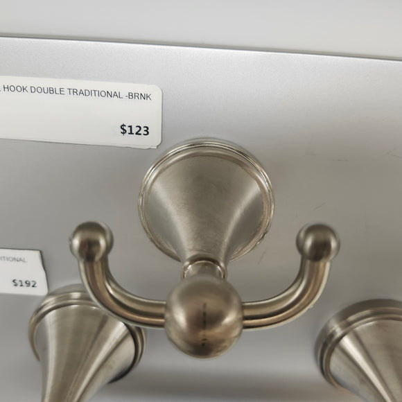Brizo Traditional Double Robe Hook Bathroom Accessory Floormodel As Is