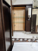 70" Vanico New York Vanity Combo with Dressing Table (as is)
