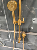 House of Rohl Gold Shower Accessories Floormodel Clearance as is rough in not included-13
