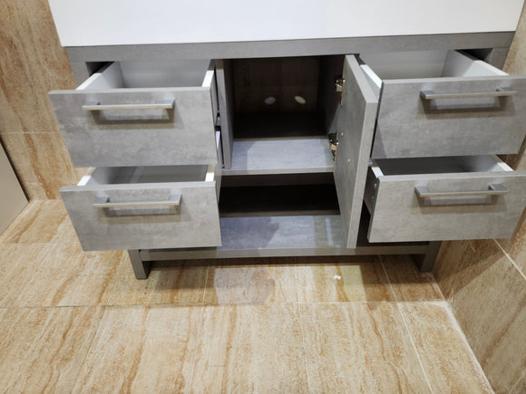 Vero Aura Vanity 39 x 18 Base and Countertop Combo 42