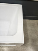 Aura Alcove Tub with Skirt Floormodel Clearance with Skirt Left Hand Drin As is 60 x 32 forma-8