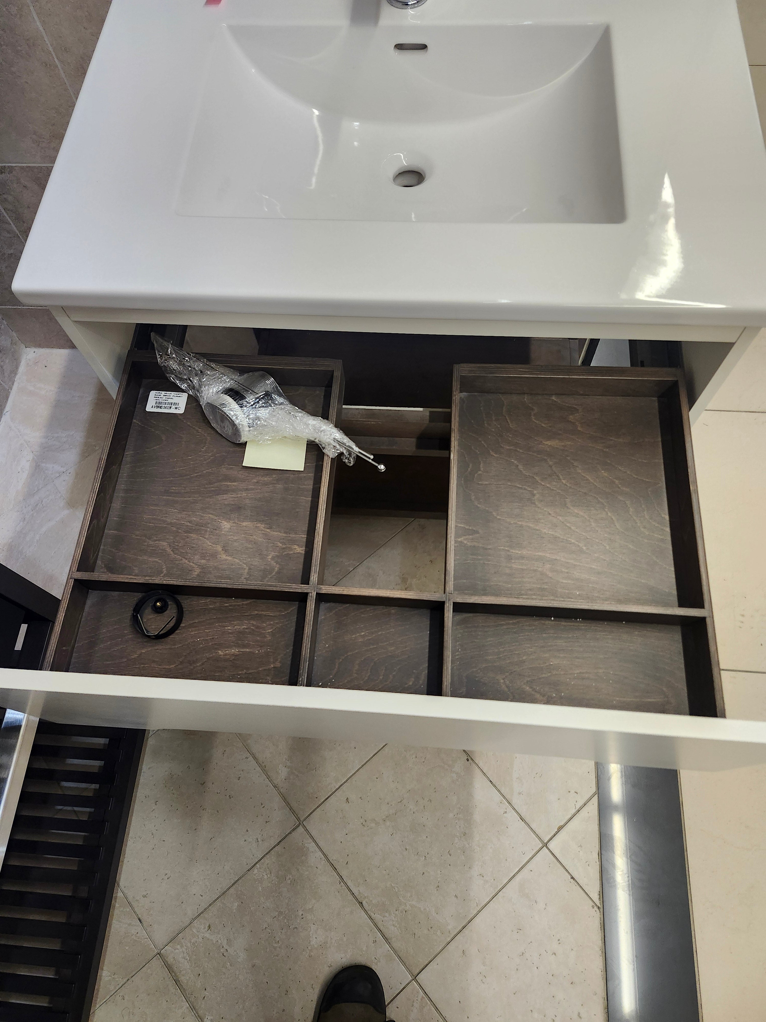 30" Aura Vanity & Countertop Combo (as is)
