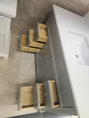 49" Riverfield Light Grey Vanity and Countertop Combo (as is)-7