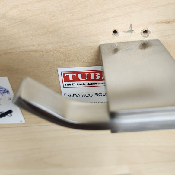 Vida 940 Series Double Robe Hook Bathroom Accessory Floormodel Sold As is