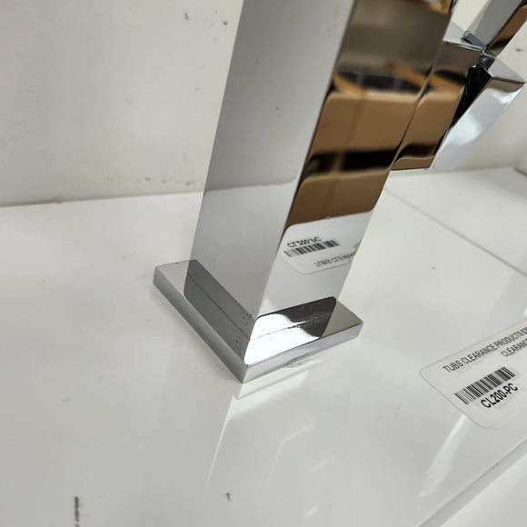 Single Hole Bathroom Faucet with Lever Handle Floormodel As Is