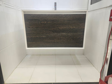 35" Flisa Fifth Avenue Wall Vanity with Countertop Combo (as is) - 0