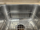 Franke NCX120-29 Sink - Undermount Double Concerto Creased Bottom SS Kitchen Sink Floormodel Clearance as is-4
