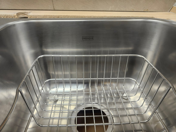 Franke NCX120-29 Sink - Undermount Double Concerto Creased Bottom SS Kitchen Sink Floormodel Clearance as is