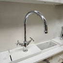 Hansgrohe Axor Single Hole Gneck Kitchen Faucet Traditional Floormodel Clearance Sold as is-1