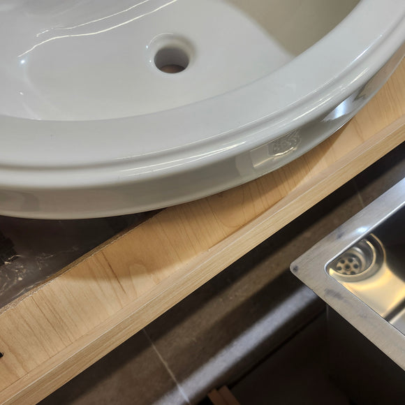 Kohler ~23 x ~18 Drop In Bathroom Vanity Sink Floormodel As Is M10