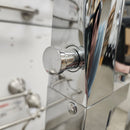 Vida Wave Floormount Tub Filler with Hand Held Shower Head and Lever Handle Floormodel Clearance as Is-5