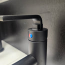 Unity Fountain Blue Single Hole Black Matte Faucet Floormodel Clearance Sold As is (153)-6