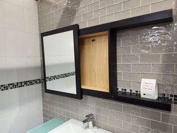 54" Vanico linea Vanity Combo (as is) l8 - 0