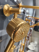 House of Rohl Gold Shower Accessories Floormodel Clearance as is rough in not included-9