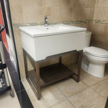 Aura Rideau 30 x 21 Floormount Bathroom Vanity Floormodel Clearance As Is J7