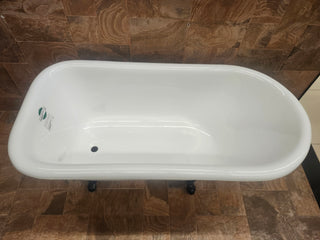 Clawfoot 60x30 Roltopno Freestanding Bathtub (No Feet) (as is)
