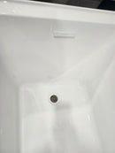 Aura Alcove Tub with Skirt Floormodel Clearance with Skirt Left Hand Drin As is 60 x 32 forma-6