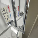 Vida 928 Series 18 Inch Double Shower Bar Bathroom Accessory Floormodel As Is-5