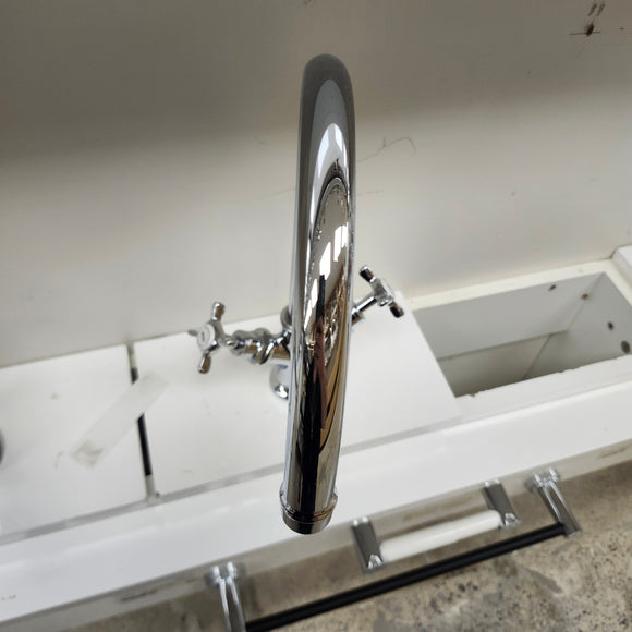 Hansgrohe Axor Single Hole Gneck Kitchen Faucet Traditional Floormodel Clearance Sold as is