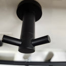 Unity 939 Series Robe Hook Bathroom Accessory Black Finish Floormodel Clearance As Is-4