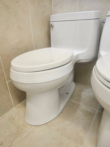 Kohler 1pc Cimarron Elongated Toilet (as is) - 0